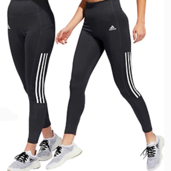 Adidas Tights Women’s adidas Running Tights Leggings Aeroready Primegreen XL - Picture 7 of 15